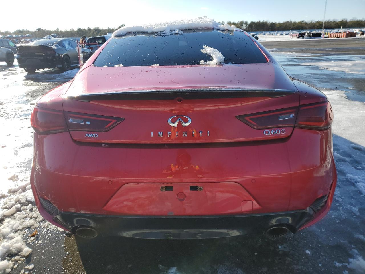 2017 Infiniti Q60 VIN JN1FV7EL1HM701130 Copart auction photo, missing/altered vin / minor dent/scratches damage thumbnail 6