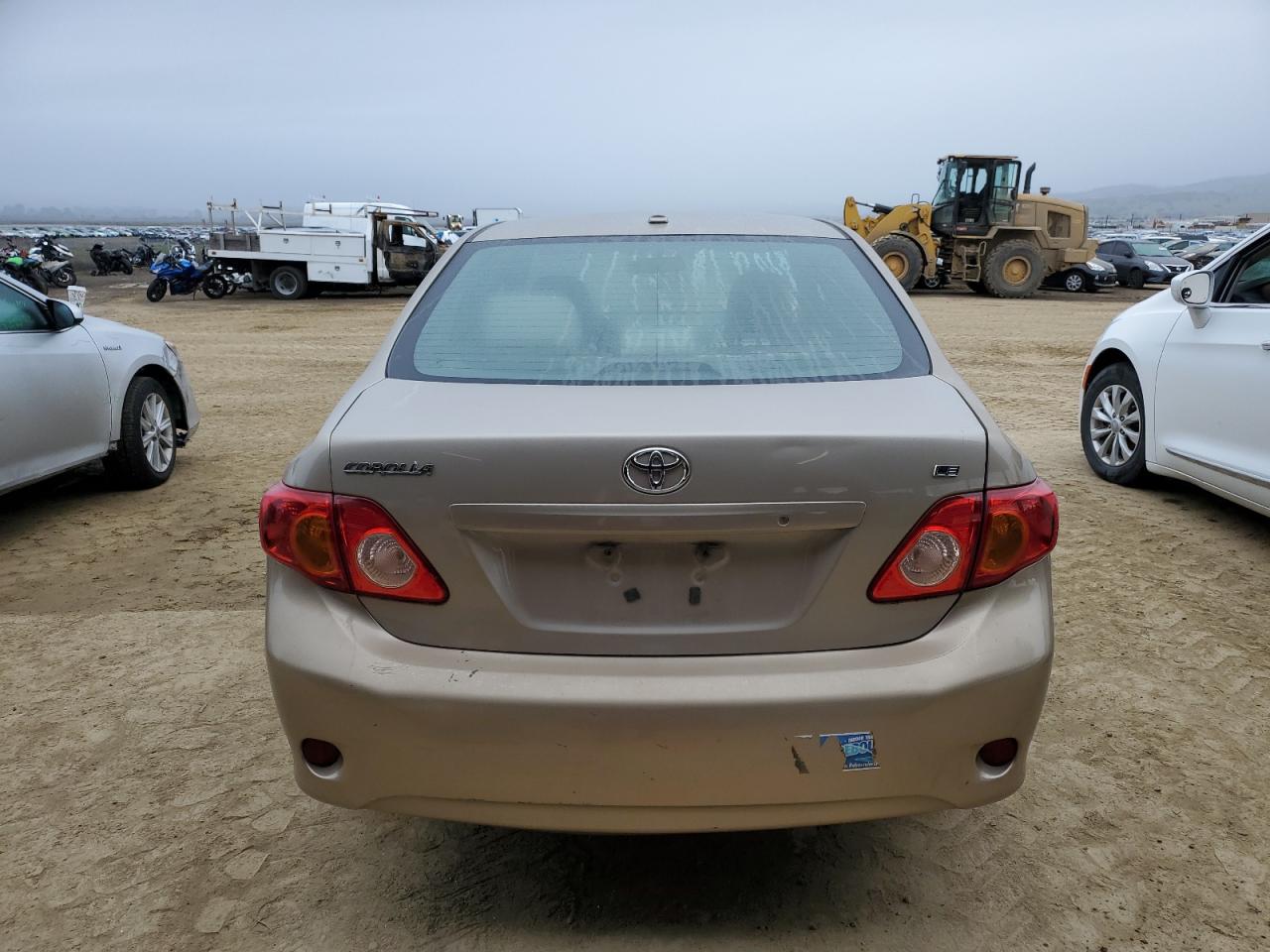 2009 Toyota Corolla VIN 2T1BU40E79C185294 Copart auction photo, front end / side damage thumbnail 6