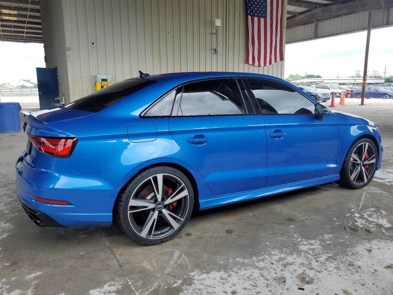 2019 Audi RS3 VIN WUABWGFF6KA905869 Copart auction photo, water/flood damage thumbnail 3