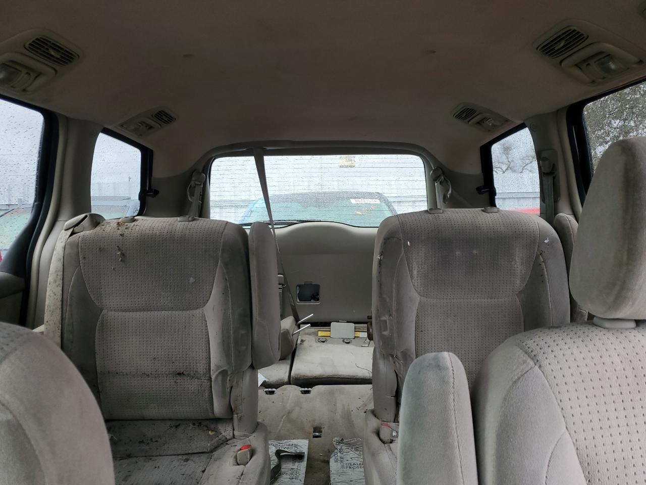 2007 Toyota Sienna VIN 5TDZK23C27S071503 Copart auction photo, all over damage thumbnail 10