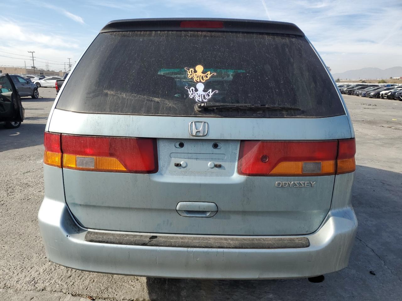 2004 Honda Odyssey VIN 5FNRL185X4B068768 Copart auction photo, front end / side damage thumbnail 6