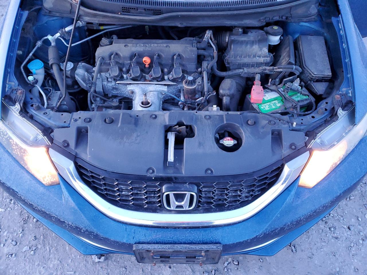 2015 Honda Civic VIN 19XFB2F85FE016157 Copart auction photo, rear end / minor dent/scratches damage thumbnail 11