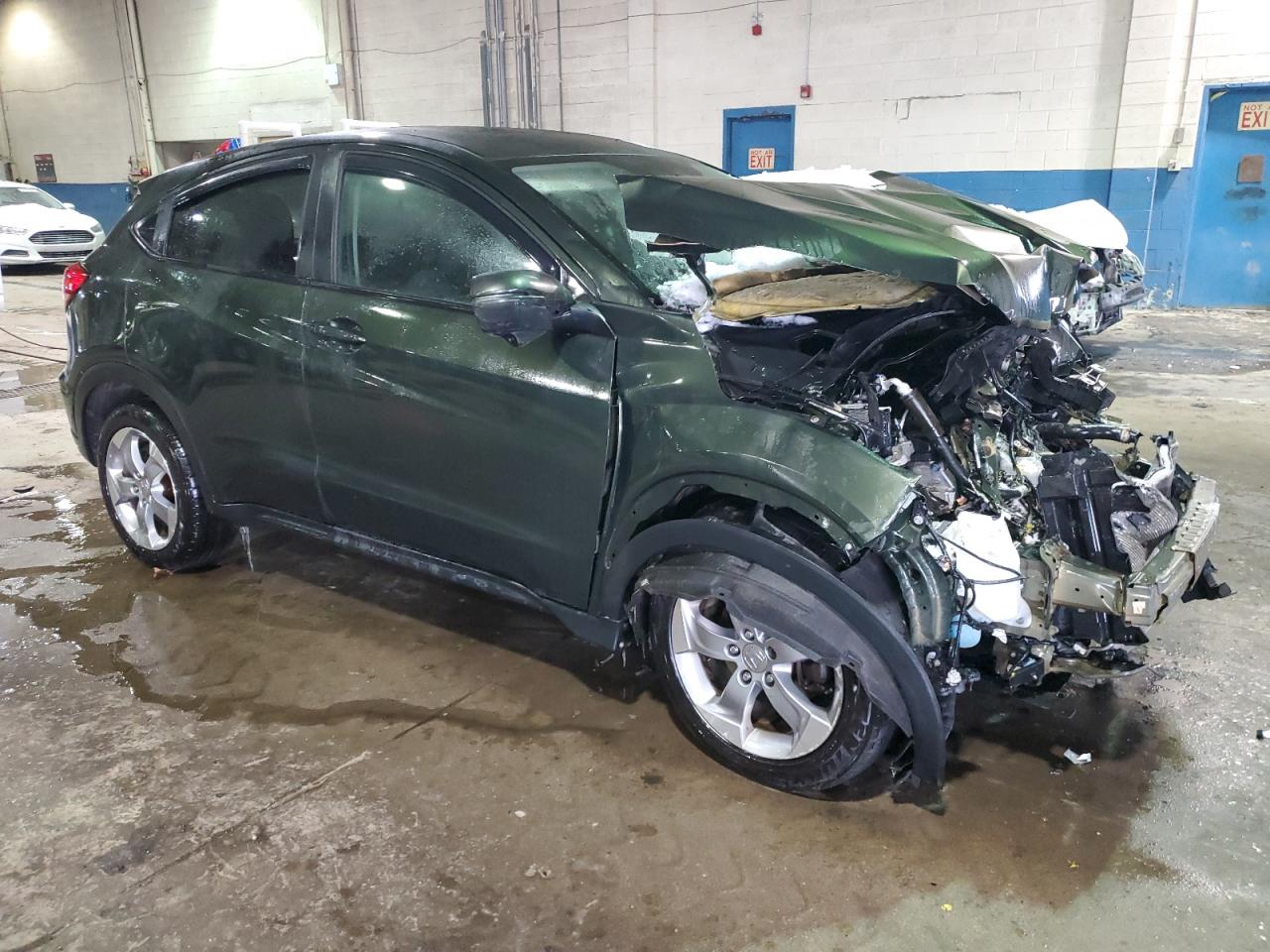2017 Honda HR-V VIN 3CZRU6H52HM727299 Copart auction photo, front end damage thumbnail 4