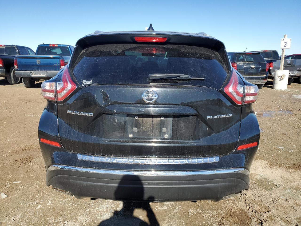 2017 Nissan Murano VIN 5N1AZ2MG8HN184238 Copart auction photo, front end damage thumbnail 6