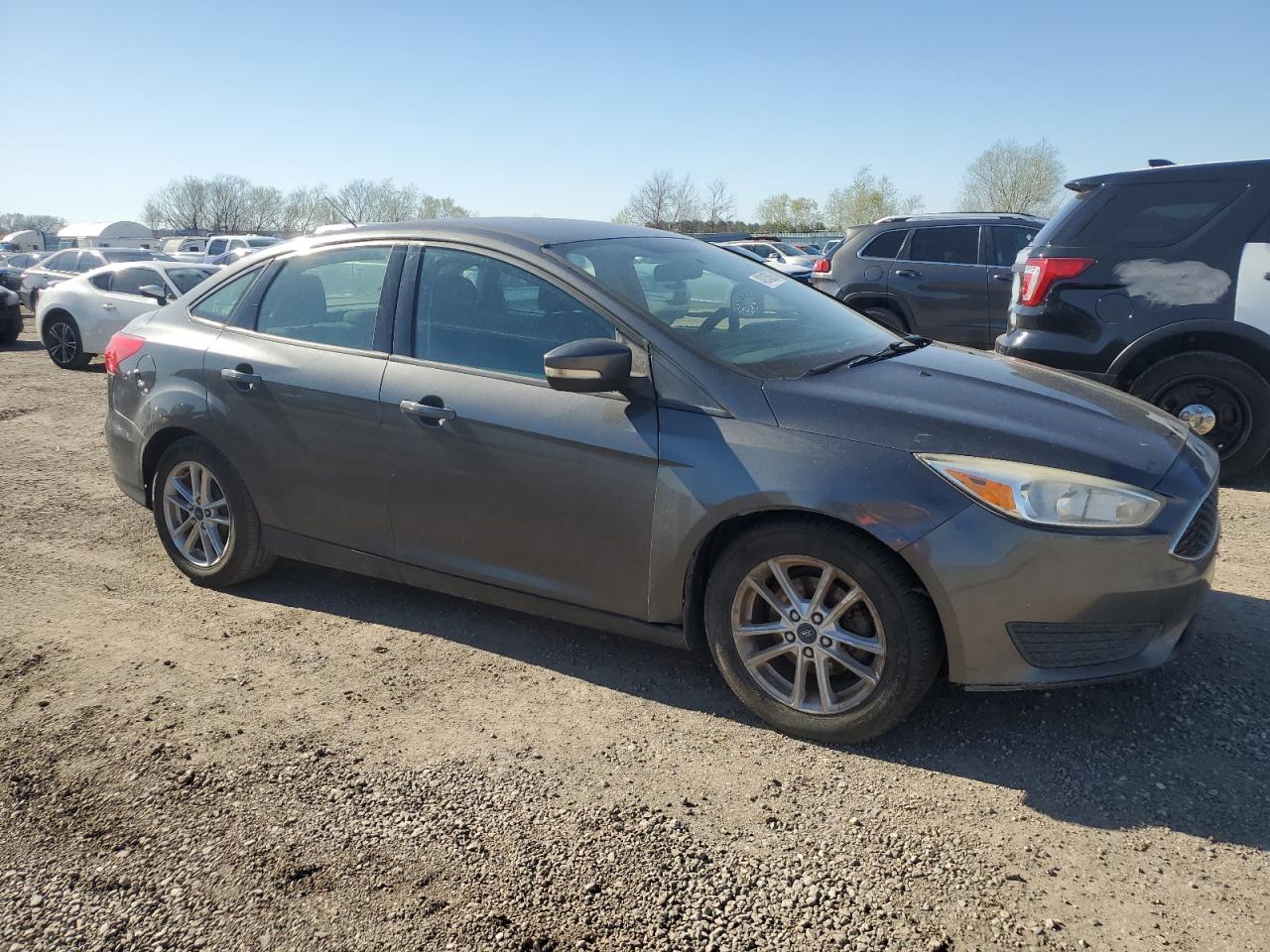 2017 Ford Focus VIN 1FADP3F21HL290837 Copart auction photo, front end / mechanical damage thumbnail 4