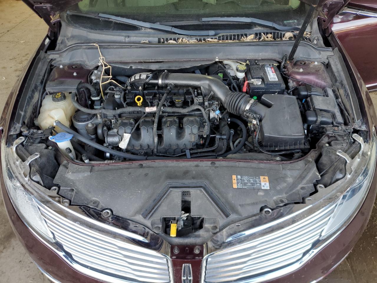 2013 Lincoln MKZ VIN 3LN6L2G93DR808605 Copart auction photo, rear end / front end damage thumbnail 11