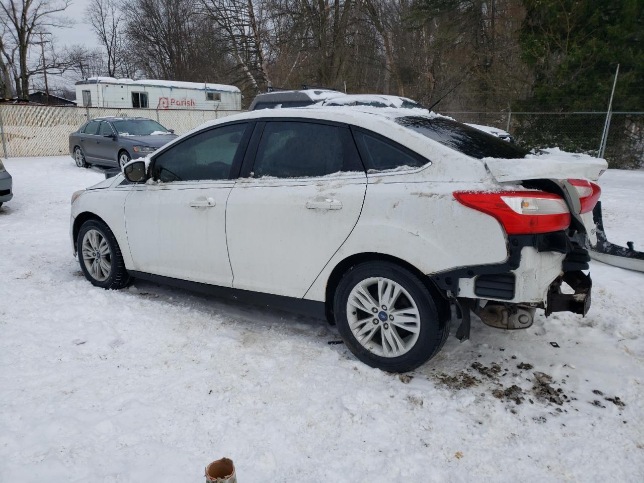 2012 Ford Focus VIN 1FAHP3H25CL185175 Copart auction photo, rear end / front end damage thumbnail 2