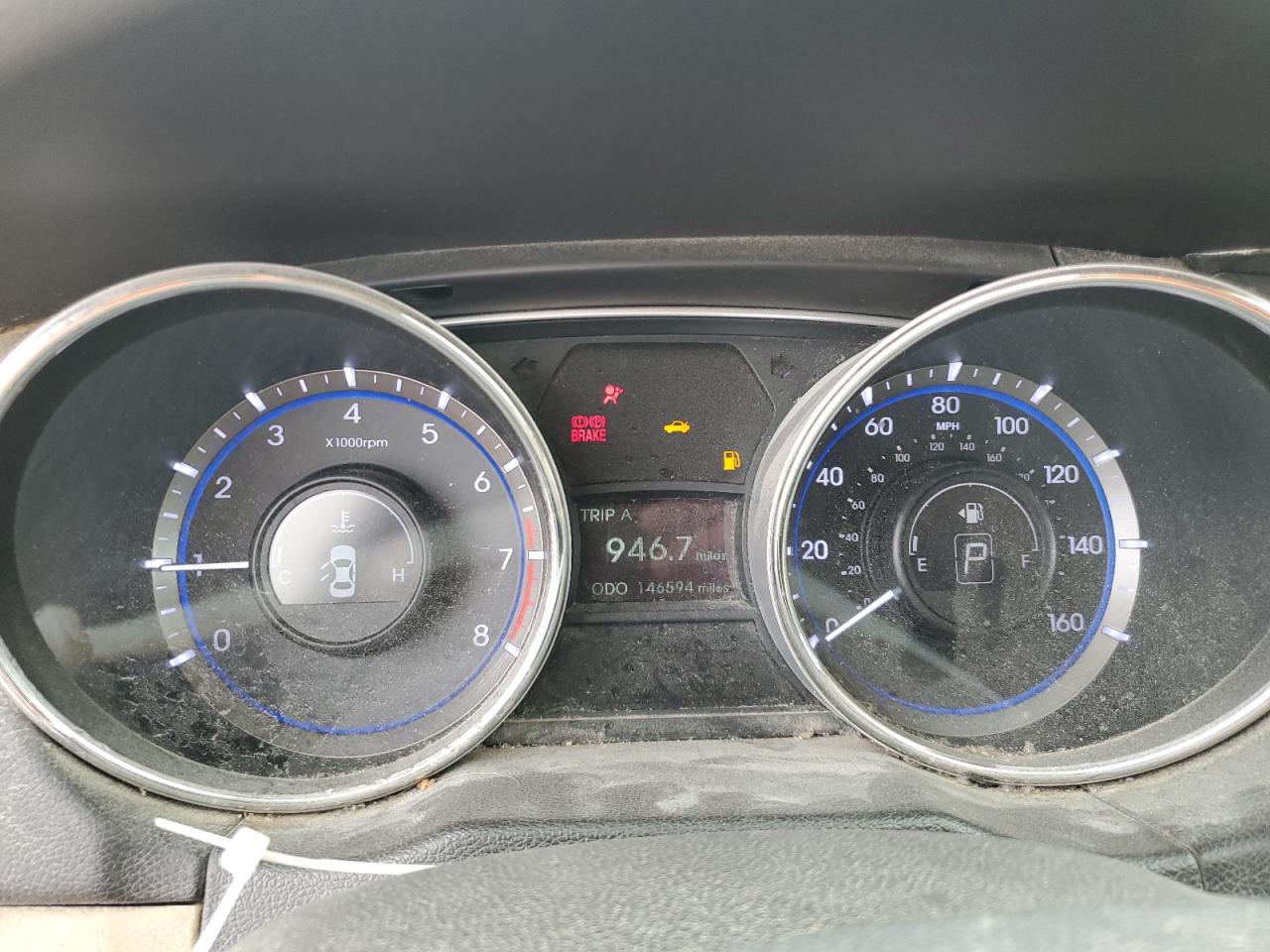 2014 Hyundai Sonata VIN 5NPEB4AC1EH942844 Copart auction photo, front end damage thumbnail 9
