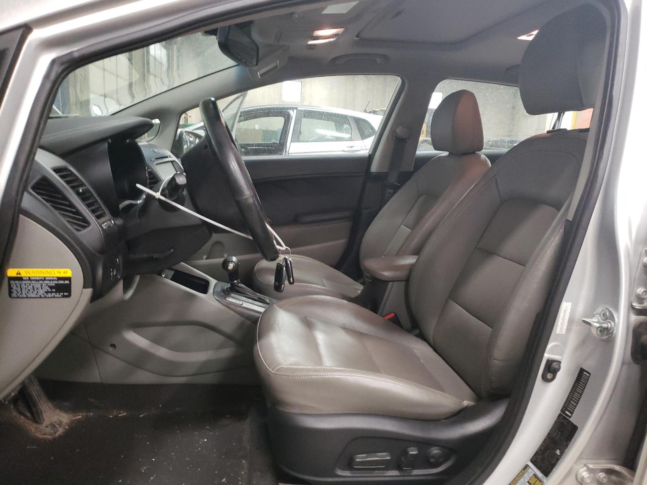 2014 KIA Forte VIN KNAFX5A87E5195366 Copart auction photo, front end damage thumbnail 7