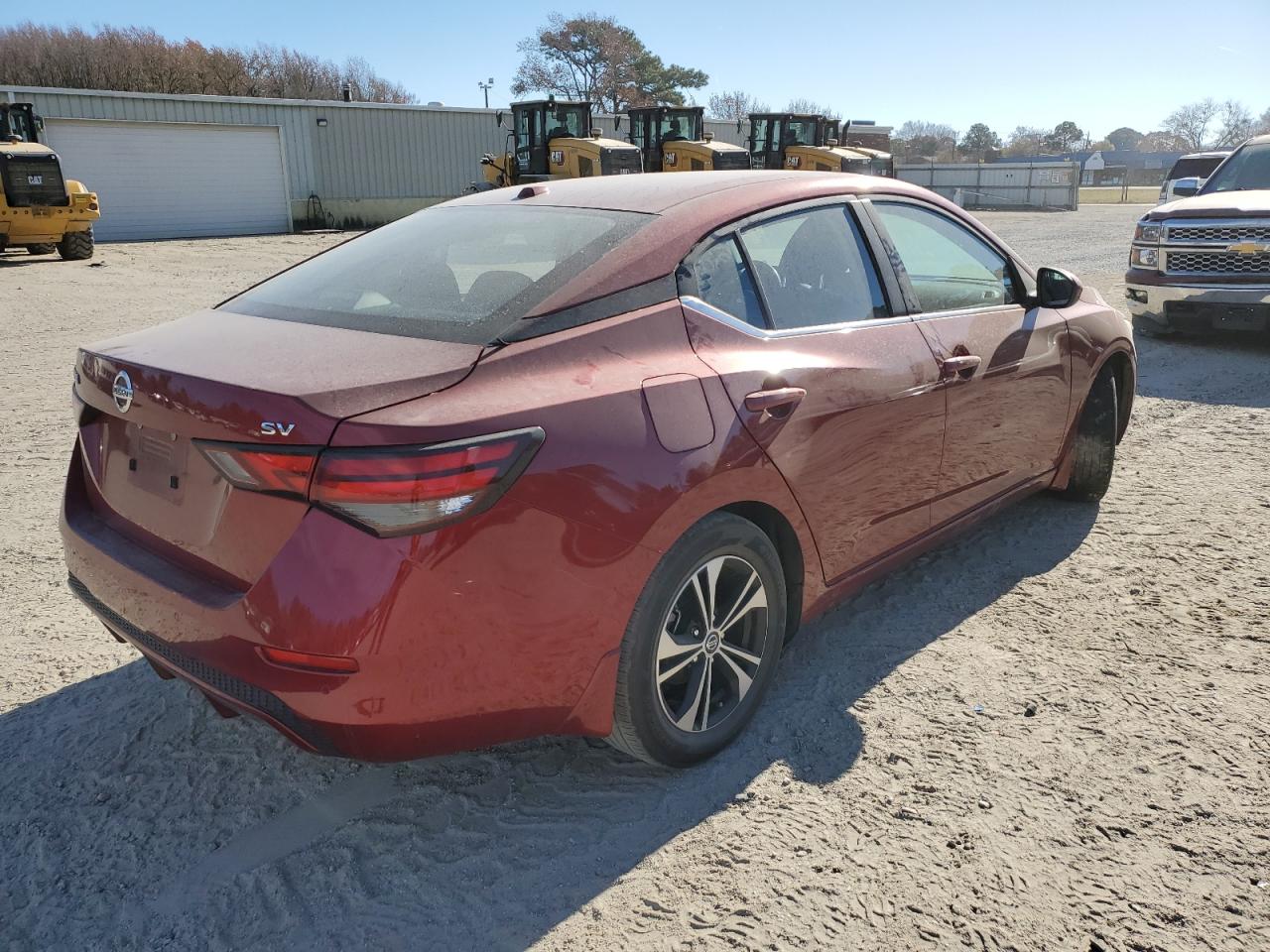2021 Nissan Sentra VIN 3N1AB8CV0MY268792 Copart auction photo, side / minor dent/scratches damage thumbnail 3