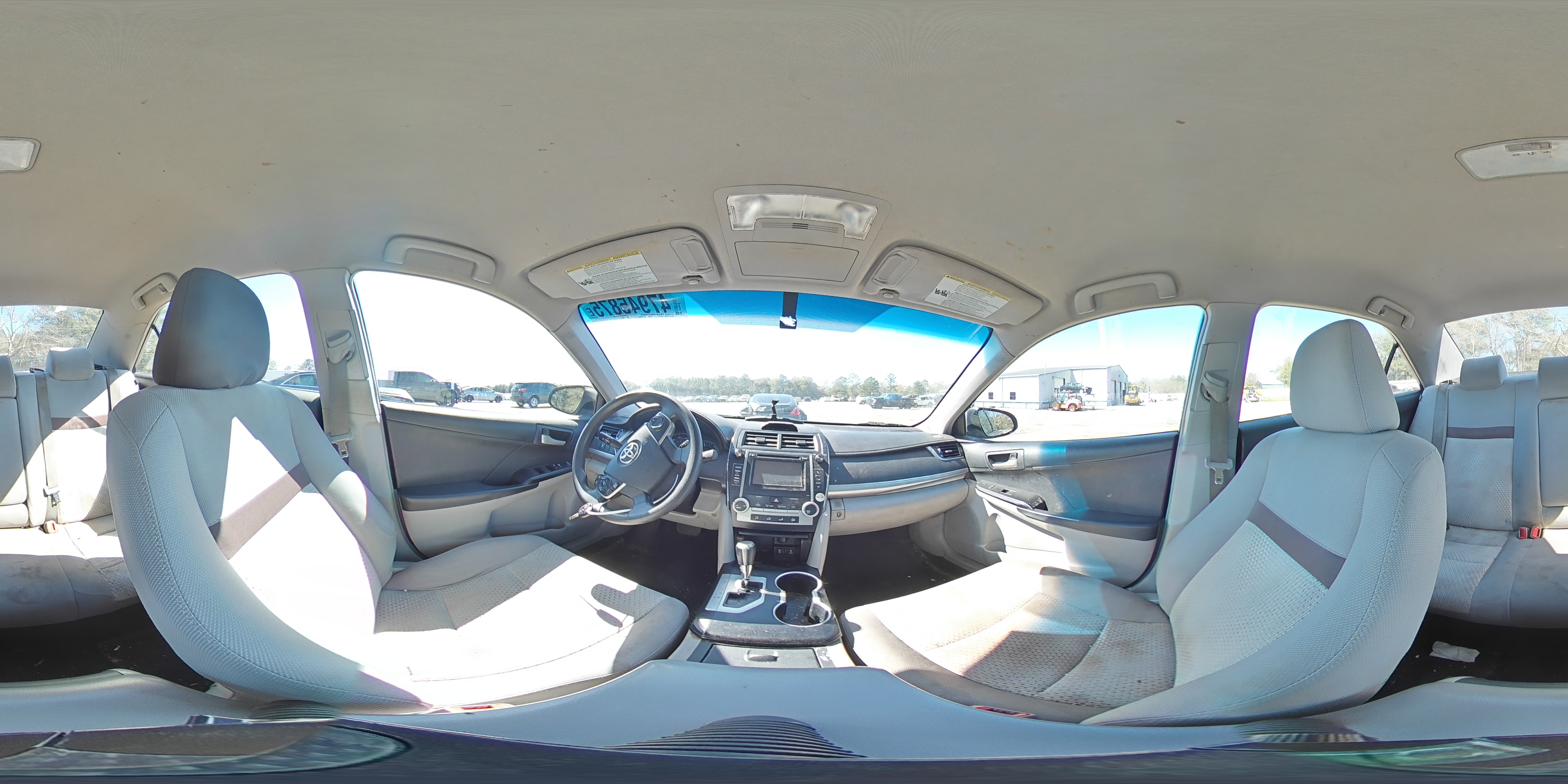 2012 Toyota Camry VIN 4T1BF1FK3CU100043 Copart auction photo, front end / side damage thumbnail 15