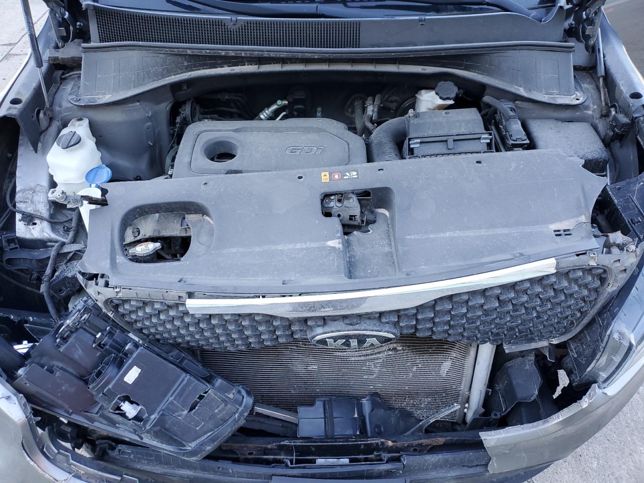 2017 KIA Sorento VIN 5XYPGDA37HG296232 Copart auction photo, front end / rear end damage thumbnail 14