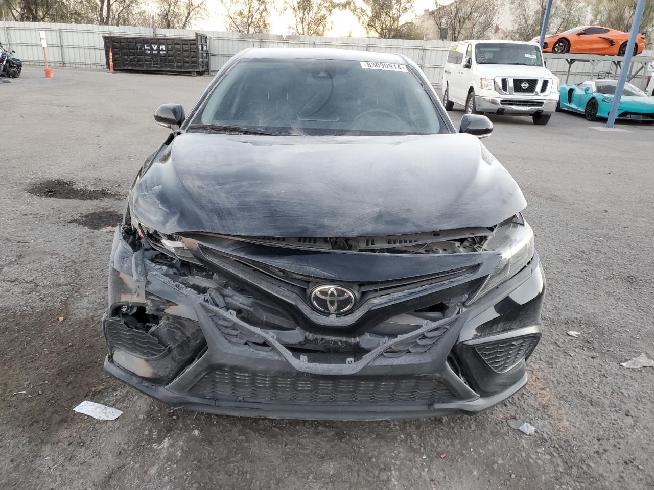 2022 Toyota Camry VIN 4T1G11AK0NU635071 Copart auction photo, front end / side damage thumbnail 5