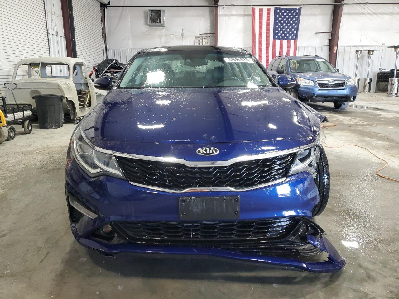 2019 KIA Optima VIN 5XXGT4L30KG367291 Copart auction photo, front end damage thumbnail 5