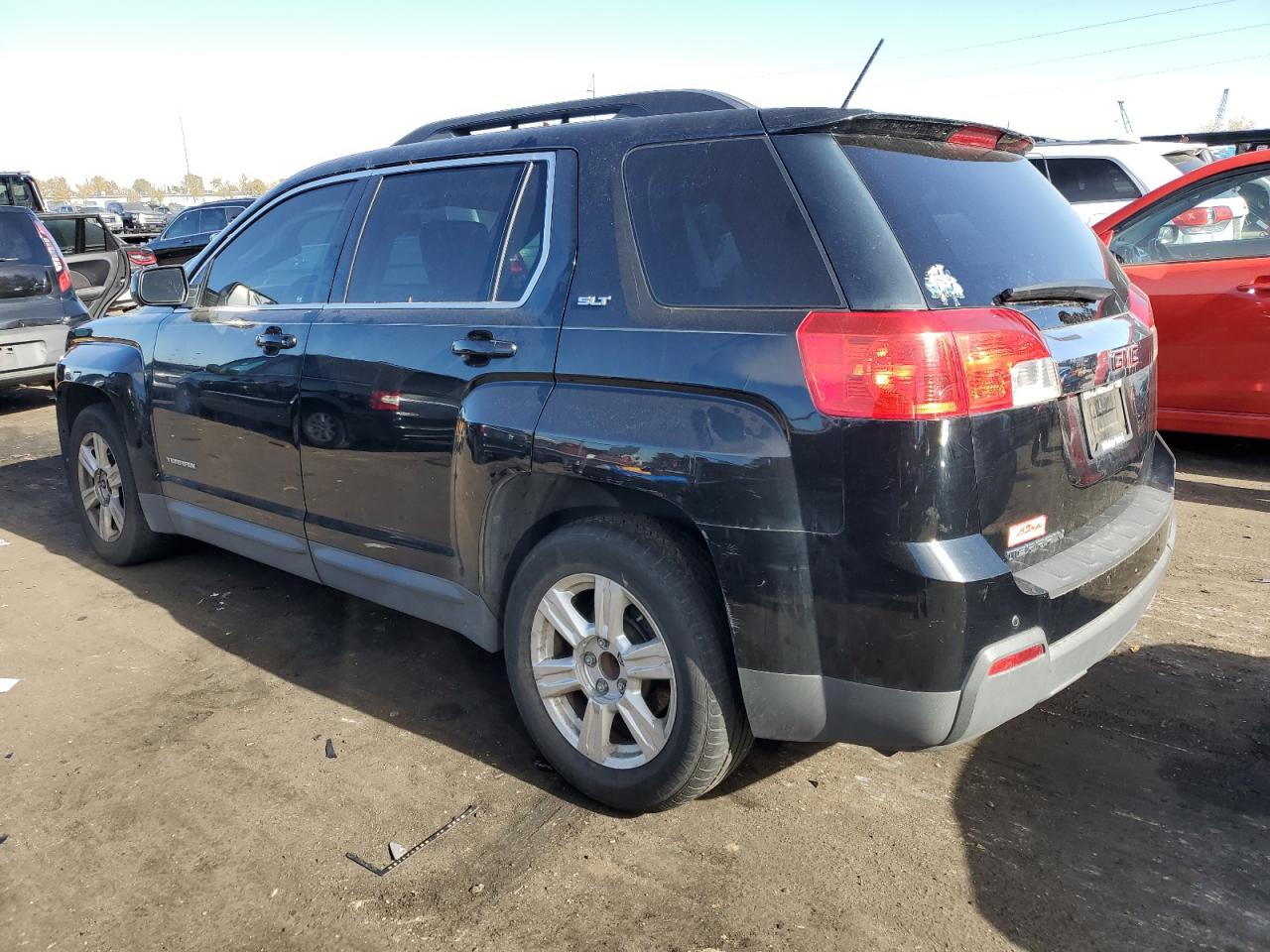 2015 GMC Terrain VIN 2GKALSEK8F6129917 Copart auction photo, side / rear end damage thumbnail 2
