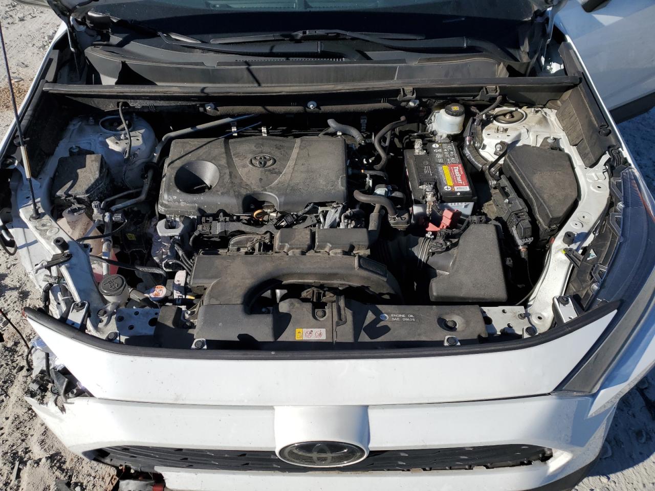 2019 Toyota RAV 4 VIN 2T3H1RFV5KC019702 Copart auction photo, all over damage thumbnail 12