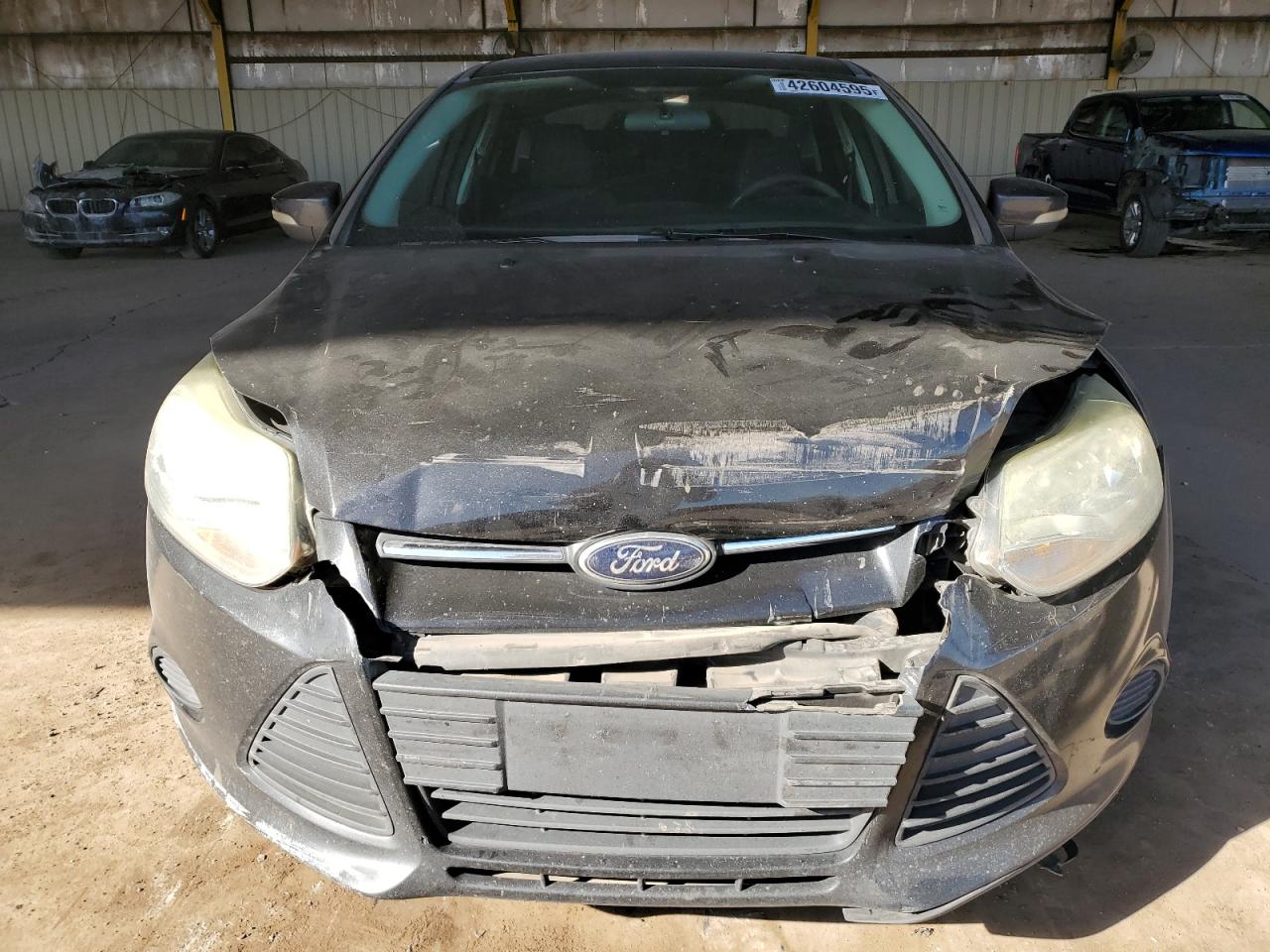 2013 Ford Focus VIN 1FADP3F21DL222323 Copart auction photo, front end damage thumbnail 5