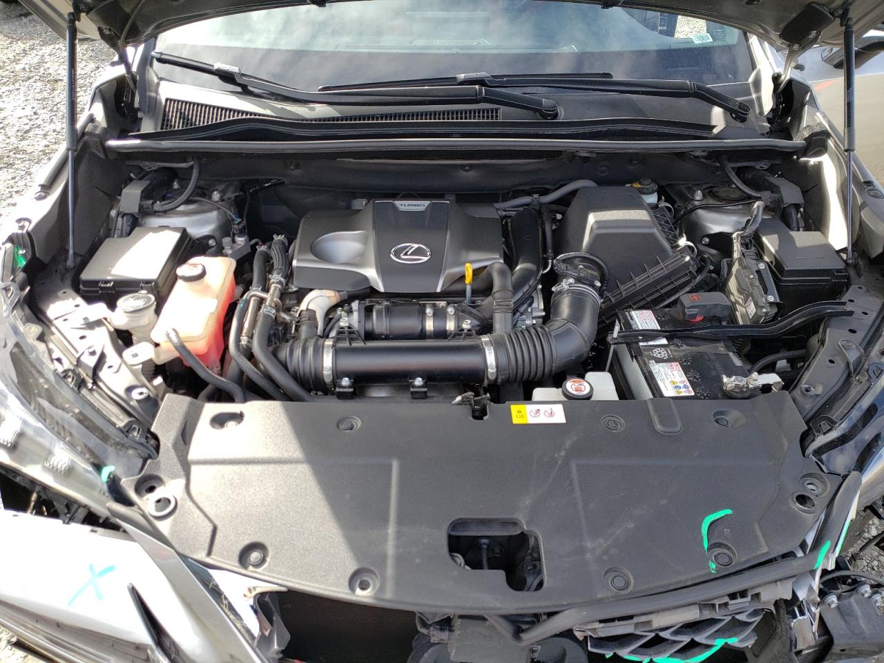 2017 Lexus NX VIN JTJBARBZ1H2136737 Copart auction photo, front end damage thumbnail 12