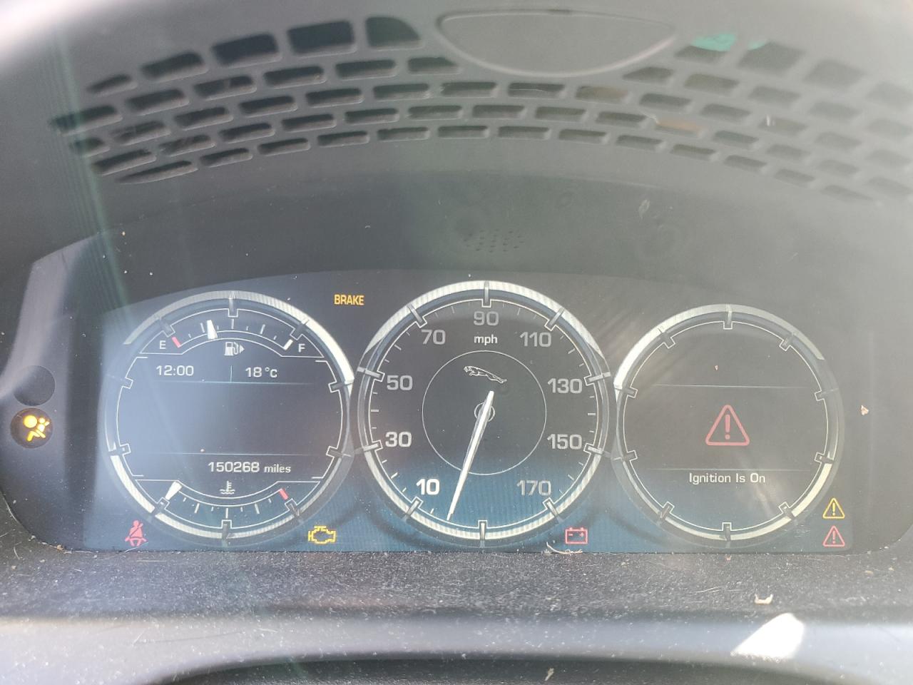 2012 Jaguar XJ VIN SAJWA1CB1CLV31450 Copart auction photo, front end damage thumbnail 9