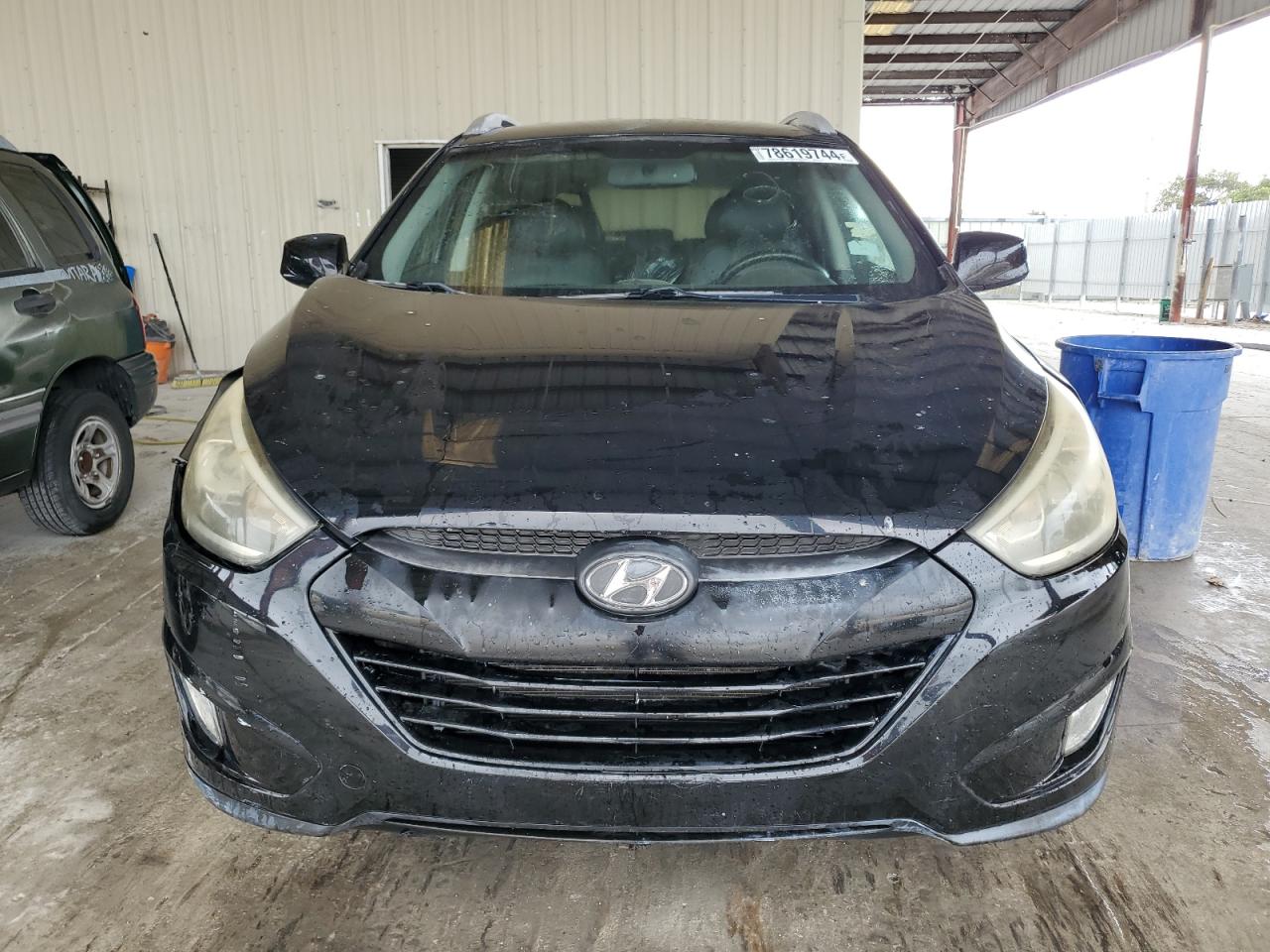 2015 Hyundai Tucson VIN KM8JU3AG0FU071668 Copart auction photo, front end / side damage thumbnail 5