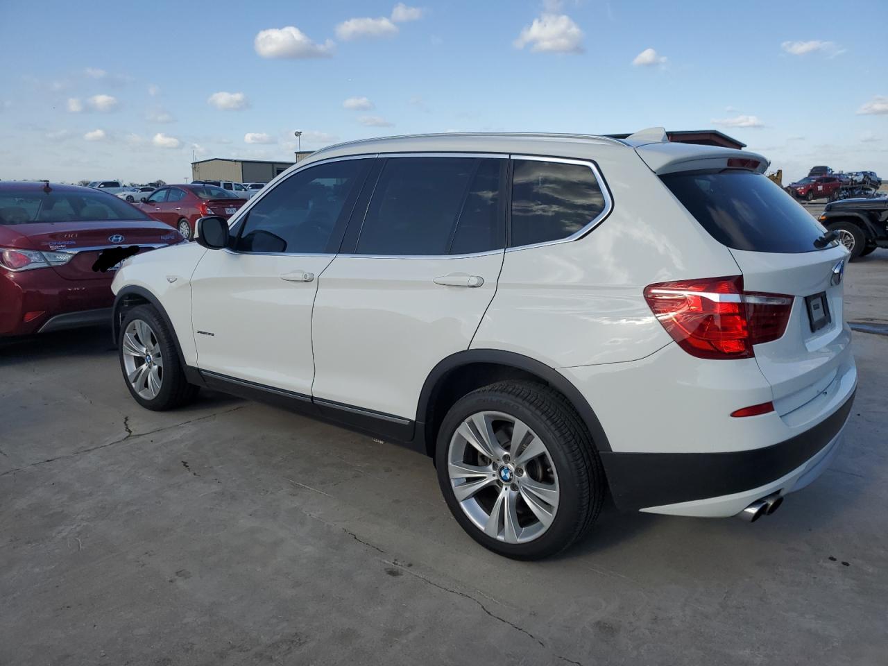 2011 BMW X3 VIN 5UXWX7C54BL735151 Copart auction photo, front end damage thumbnail 2