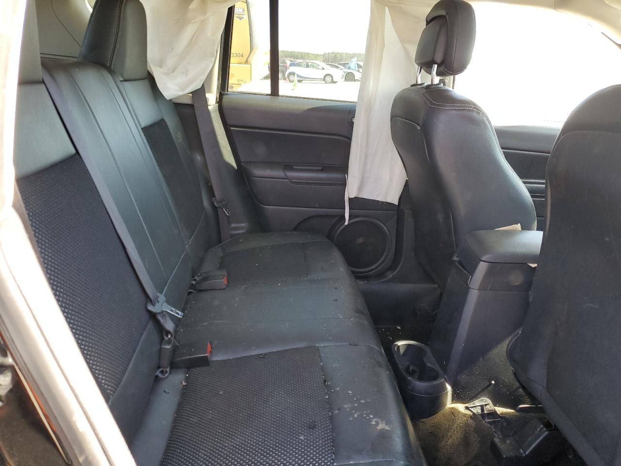 2016 Jeep Compass VIN 1C4NJCBA9GD789181 Copart auction photo, front end / side damage thumbnail 10