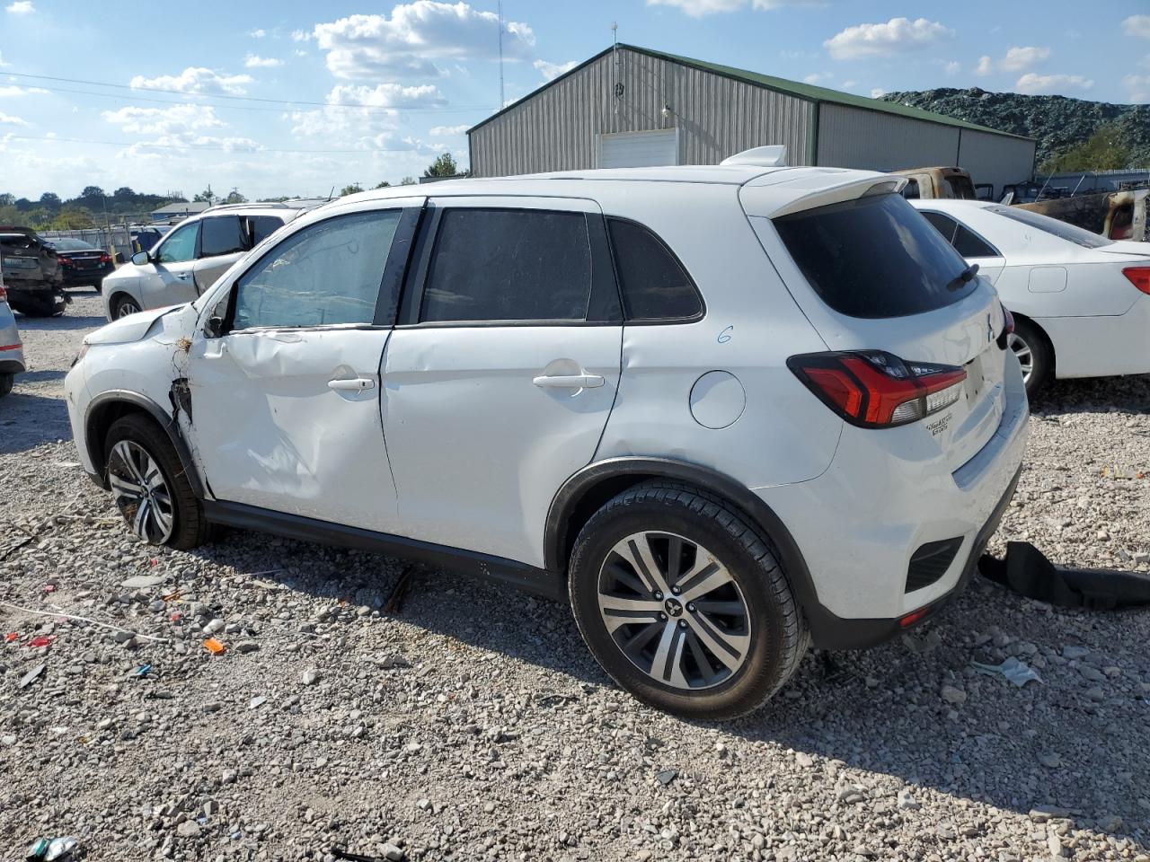 2021 Mitsubishi Outlander VIN JA4APUAU1MU032778 Copart auction photo, all over damage thumbnail 2