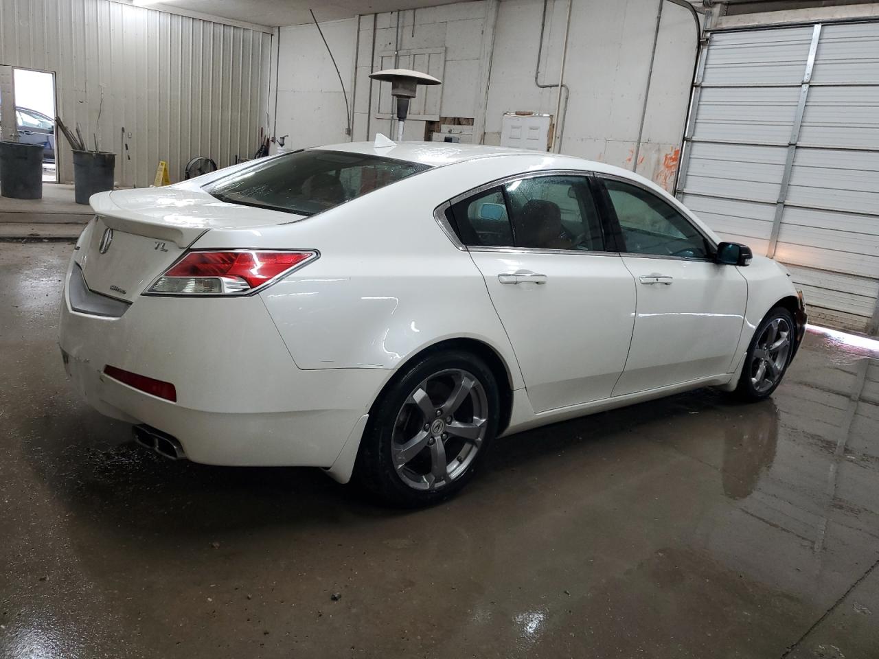 2011 Acura TL VIN 19UUA9F55BA001651 Copart auction photo, front end / hail damage thumbnail 3