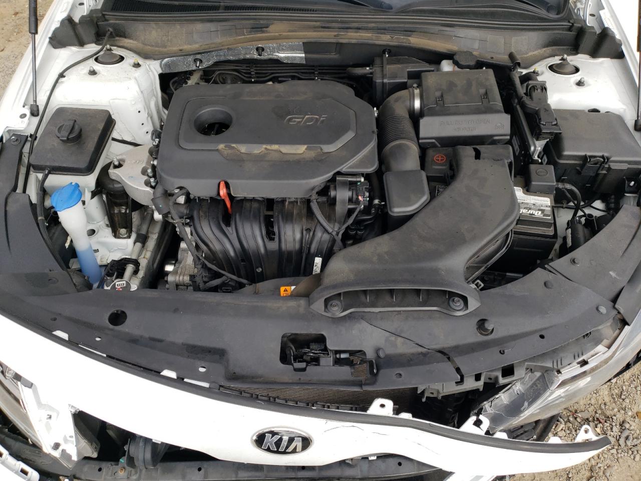 2020 KIA Optima VIN 5XXGT4L37LG395607 Copart auction photo, front end / side damage thumbnail 12