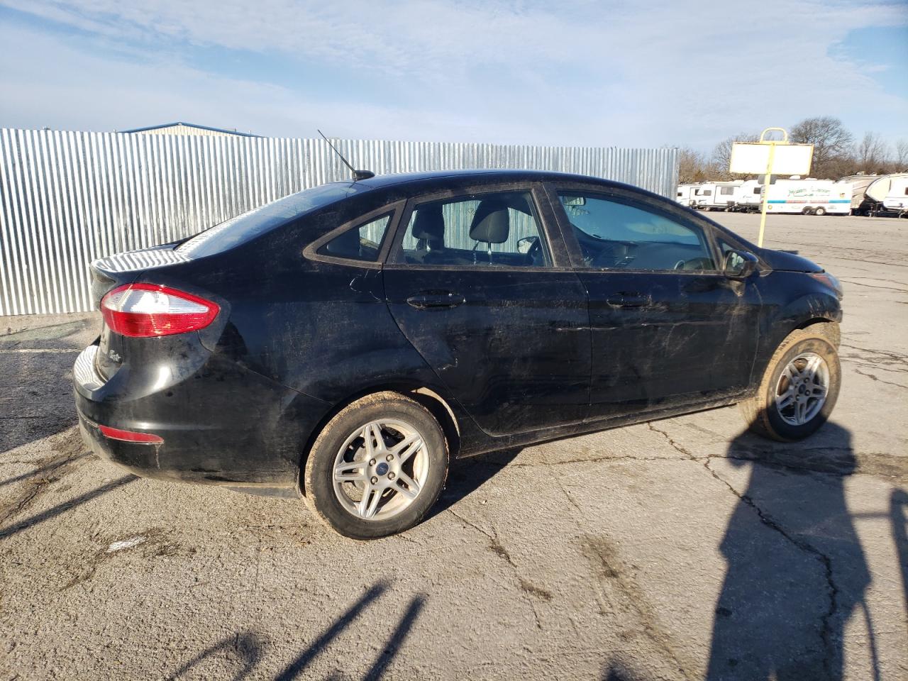 2019 Ford Fiesta VIN 3FADP4BJ2KM147890 Copart auction photo, front end / hail damage thumbnail 3