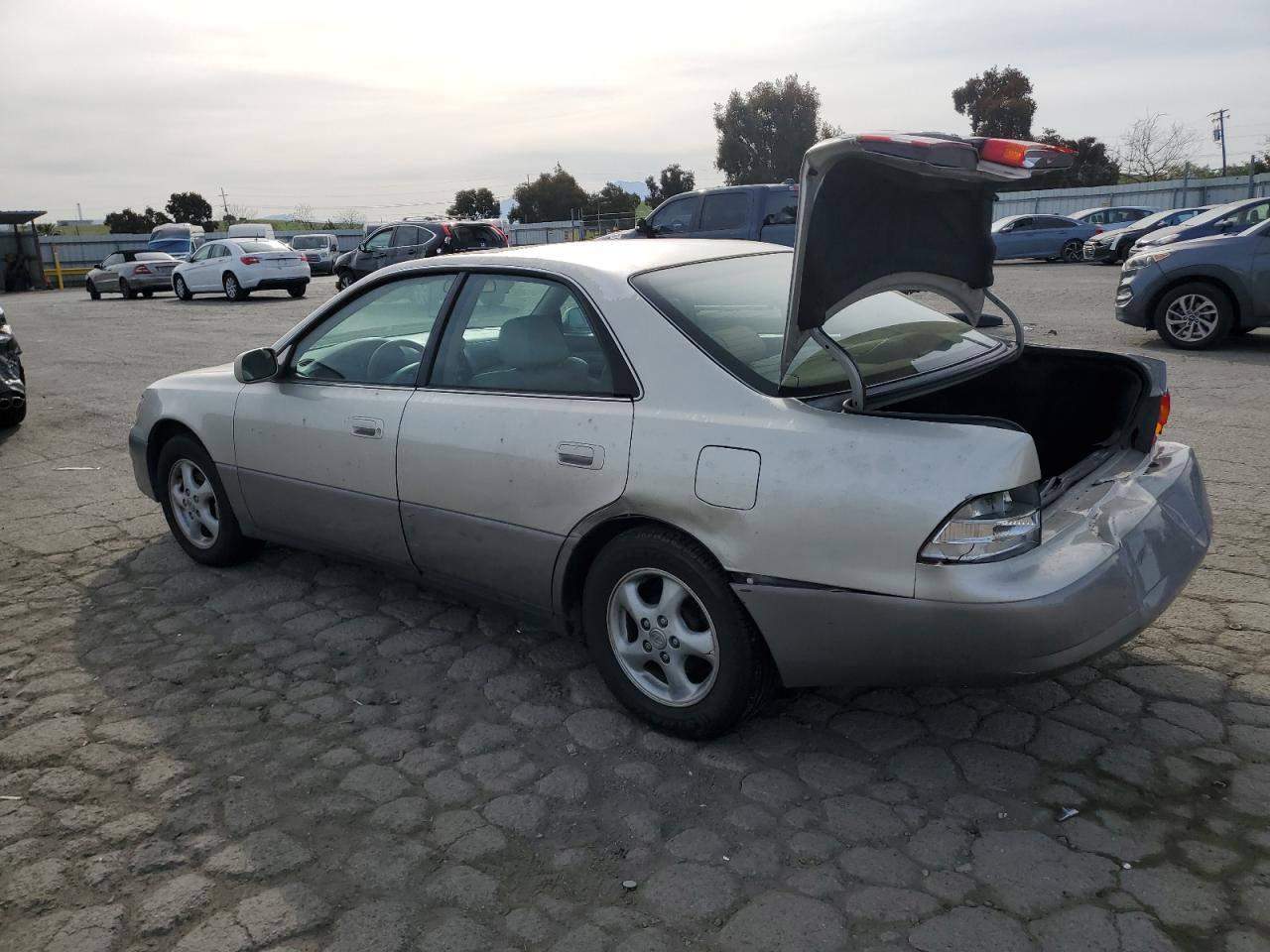 1999 Lexus ES VIN JT8BF28G6X0224340 Copart auction photo, rear end damage thumbnail 2