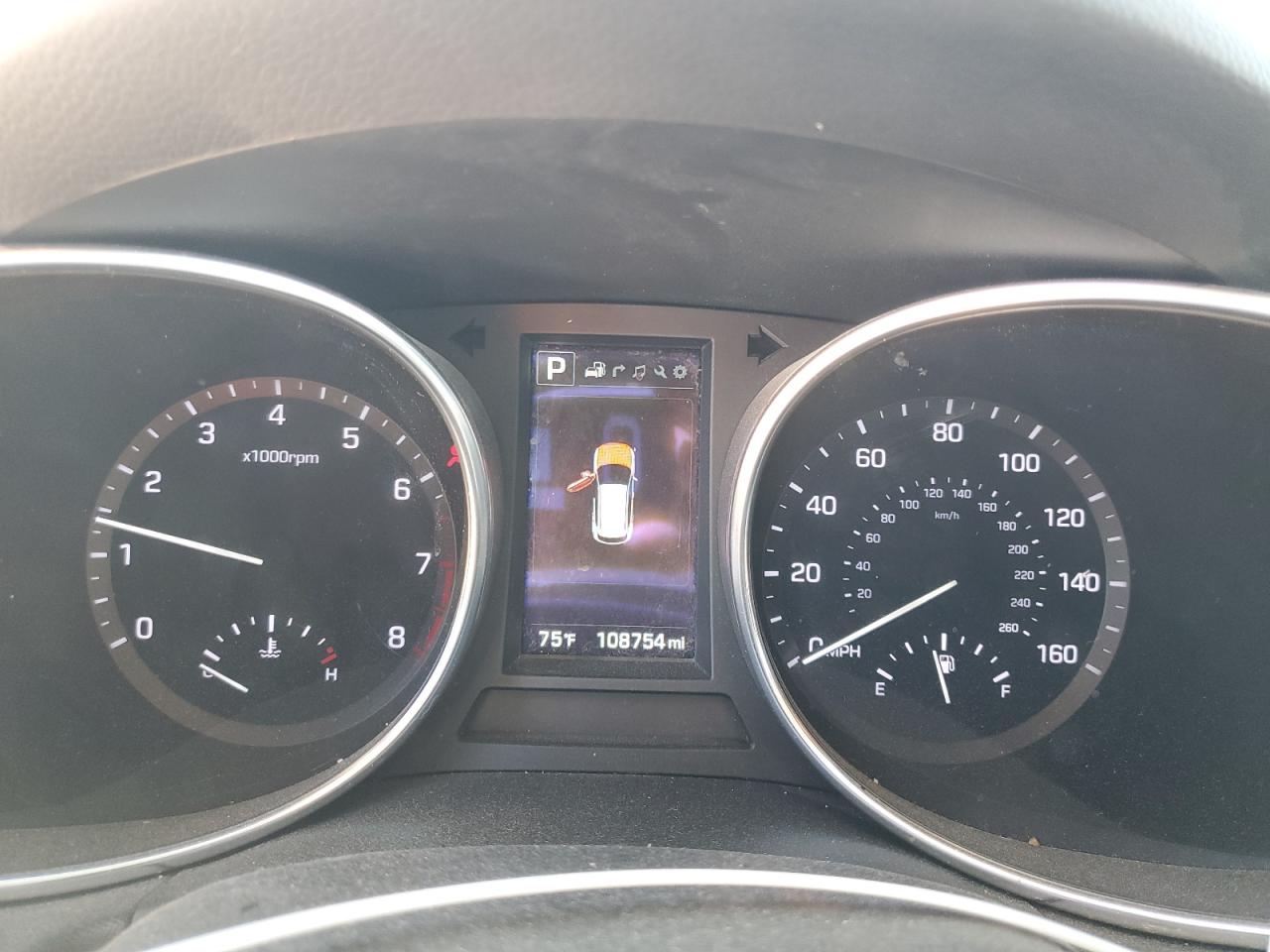 2017 Hyundai Santa Fe VIN KM8SR4HFXHU247380 Copart auction photo, front end / minor dent/scratches damage thumbnail 9