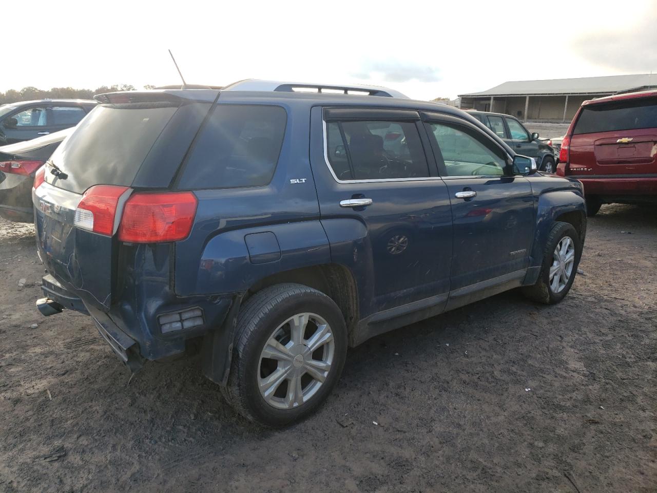 2017 GMC Terrain VIN 2GKALPEK9H6112138 Copart auction photo, rear end damage thumbnail 3