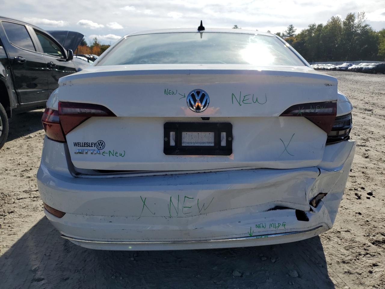 2021 Volkswagen Jetta VIN 3VWE57BUXMM066085 Copart auction photo, minor dent/scratches damage thumbnail 6