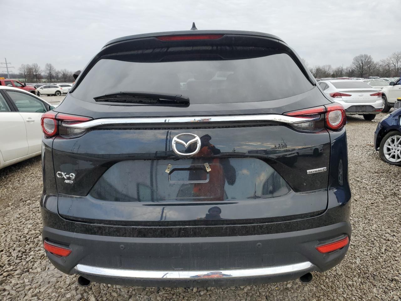 2023 Mazda CX-9 VIN JM3TCBDY1P0647363 Copart auction photo, front end damage thumbnail 6