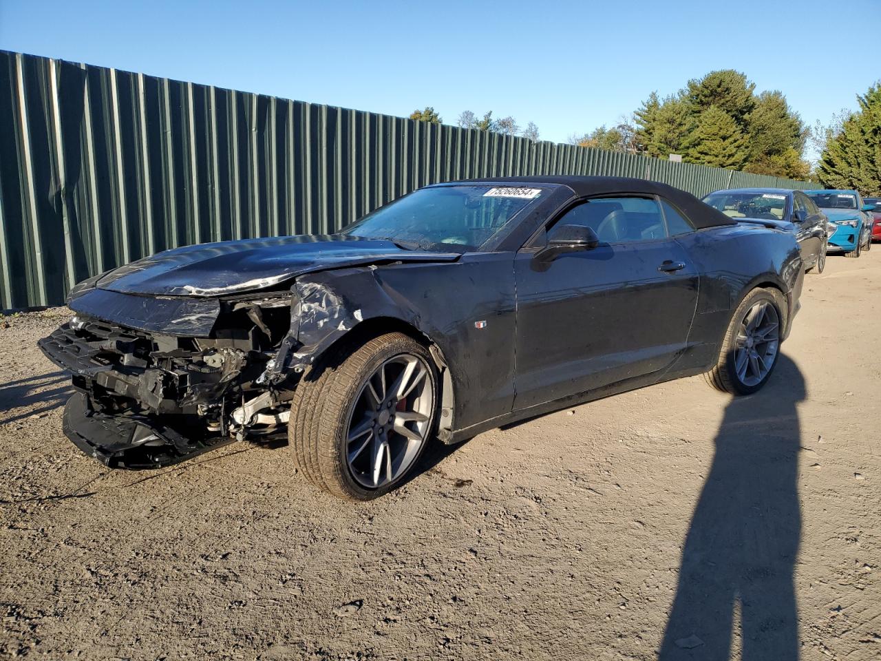 2022 Chevrolet Camaro VIN 1G1FD3DS1N0126816