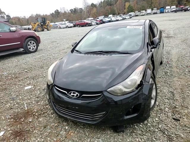 2013 Hyundai Elantra VIN KMHDH4AEXDU543023 Copart auction photo, all over damage thumbnail 10