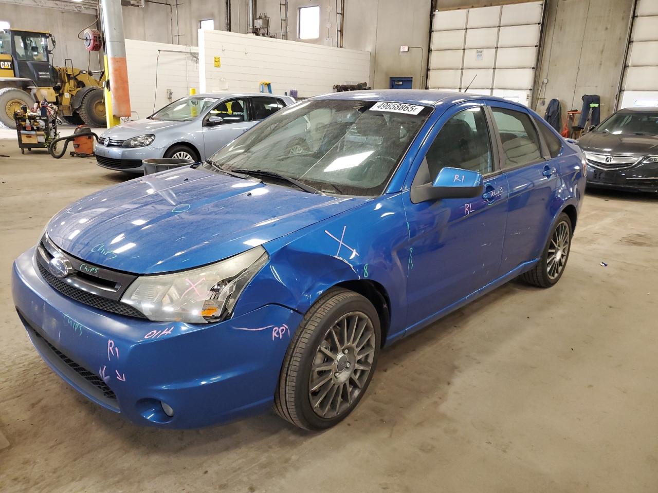 2010 Ford Focus VIN 1FAHP3GN7AW209869 - Copart auction photo