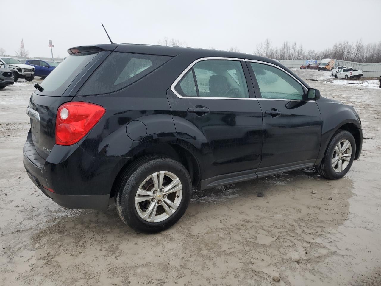 2013 Chevrolet Equinox VIN 2GNFLCEK1D6295336 Copart auction photo, front end / undercarriage damage thumbnail 3