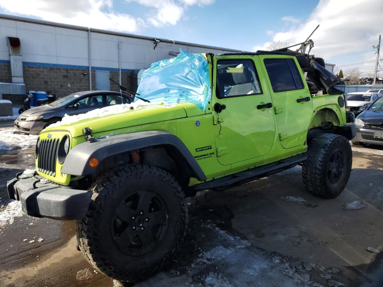 2016 Jeep Wrangler VIN 1C4HJWDG0GL339828