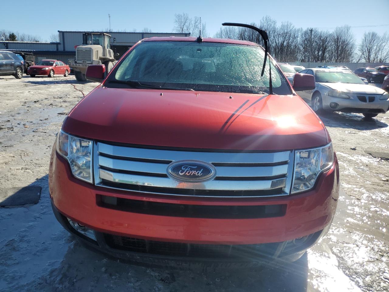 2010 Ford Edge VIN 2FMDK3JC6ABB03909 Copart auction photo, rear end / side damage thumbnail 5