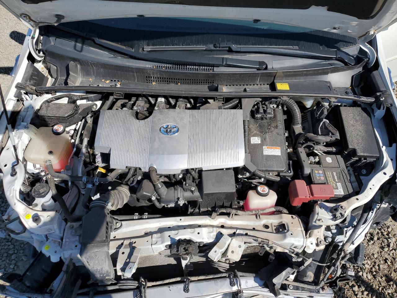 2018 Toyota Prius VIN JTDKBRFU3J3063997 Copart auction photo, front end damage thumbnail 11