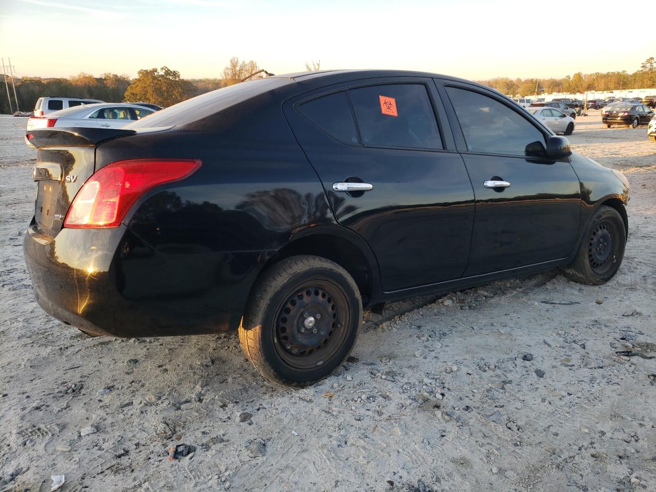 2013 Nissan Versa VIN 3N1CN7AP8DL830076 Copart auction photo, all over damage thumbnail 3