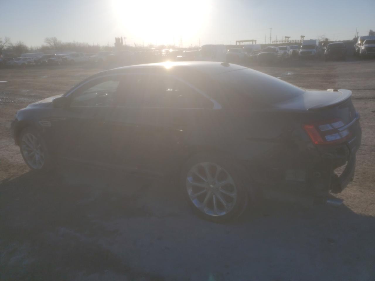 2014 Ford Taurus VIN 1FAHP2F84EG135350 Copart auction photo, front end / rear end damage thumbnail 2