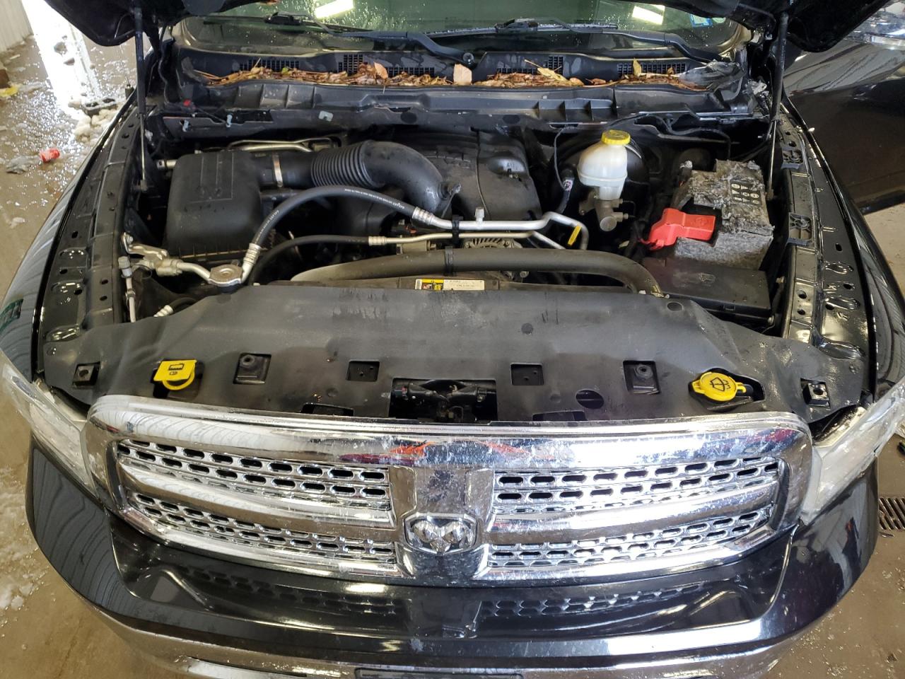 2017 RAM 1500 VIN 1C6RR7NT9HS661235 Copart auction photo, front end / side damage thumbnail 11