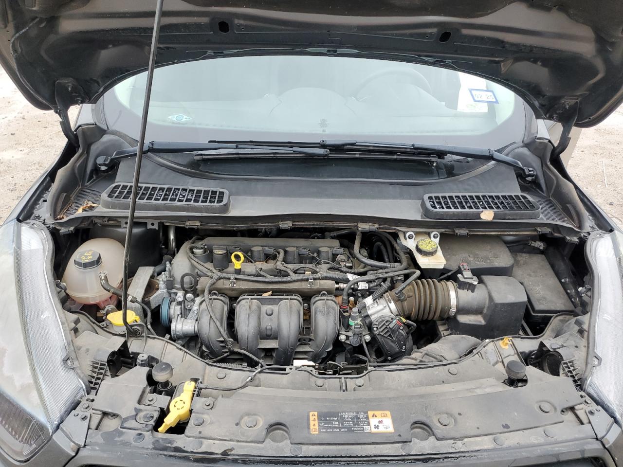 2018 Ford Escape VIN 1FMCU0F76JUB54871 Copart auction photo, side / rear end damage thumbnail 12