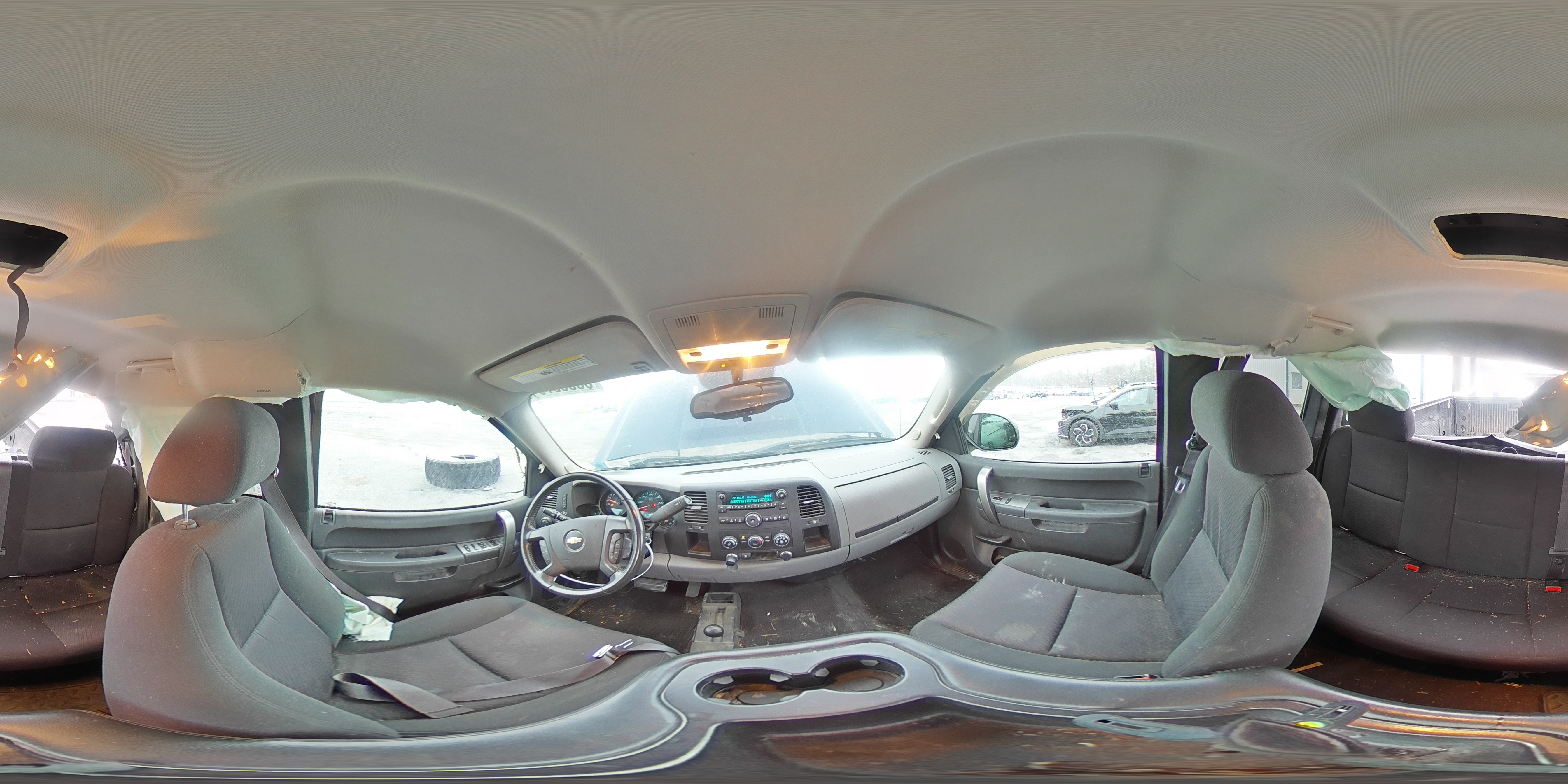 2011 Chevrolet Silverado VIN 1GCRKREA8BZ391825 Copart auction photo, side damage thumbnail 13