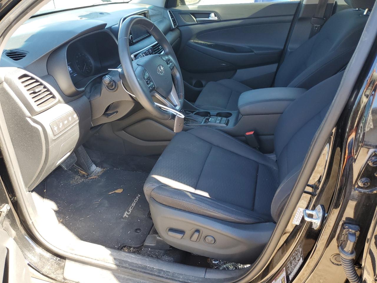 2020 Hyundai Tucson VIN KM8J33ALXLU197354 Copart auction photo, side damage thumbnail 7