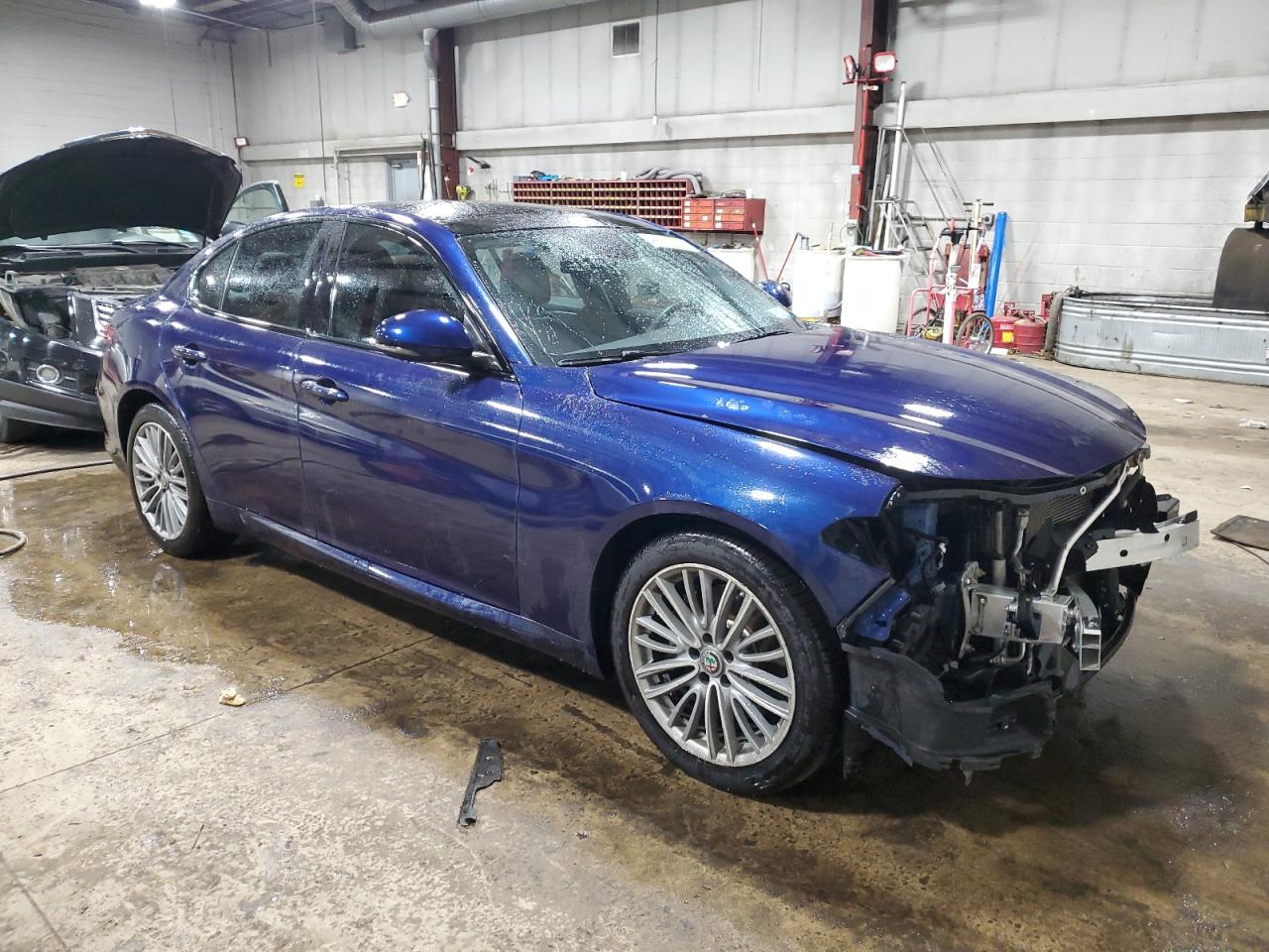 2019 Alfa Romeo Giulia VIN ZARFANAN8K7612753 Copart auction photo, front end damage thumbnail 4