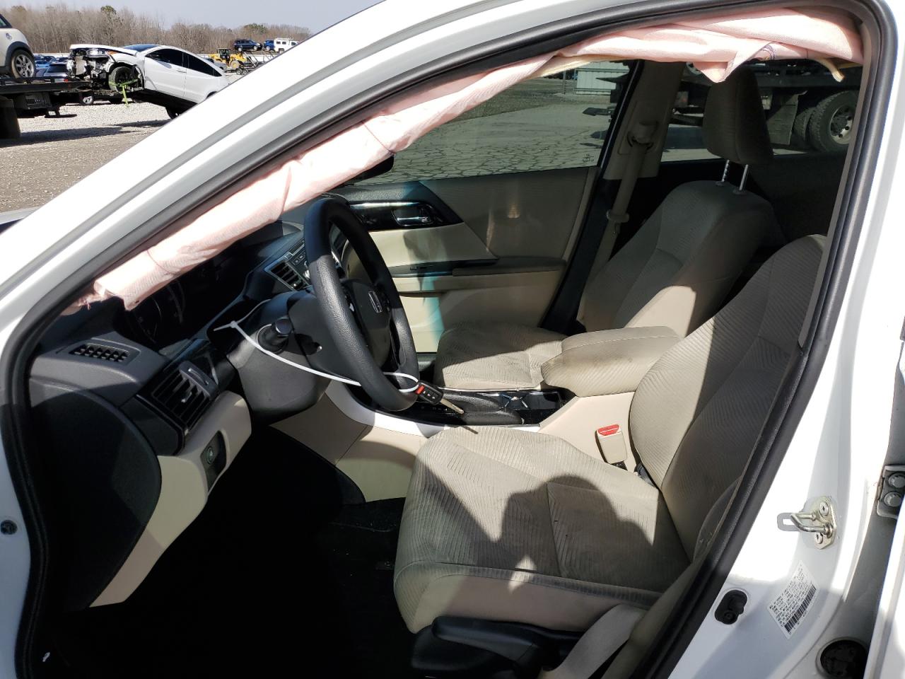 2016 Honda Accord VIN 1HGCR2F30GA193952 Copart auction photo, front end / all over damage thumbnail 7